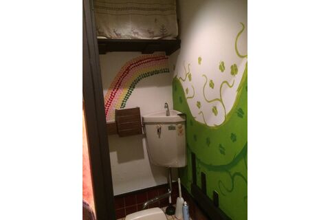 居酒屋 トイレ内装塗装工事⑤